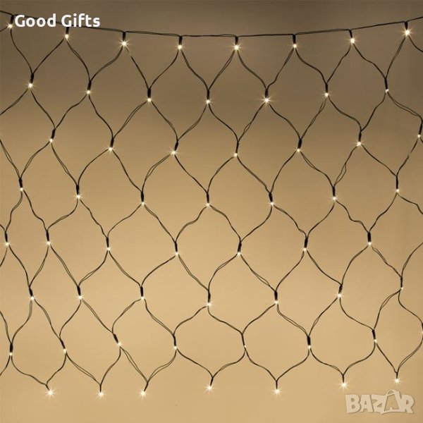 Коледни лампички Завеса, 120LED, 100х200см, снимка 1