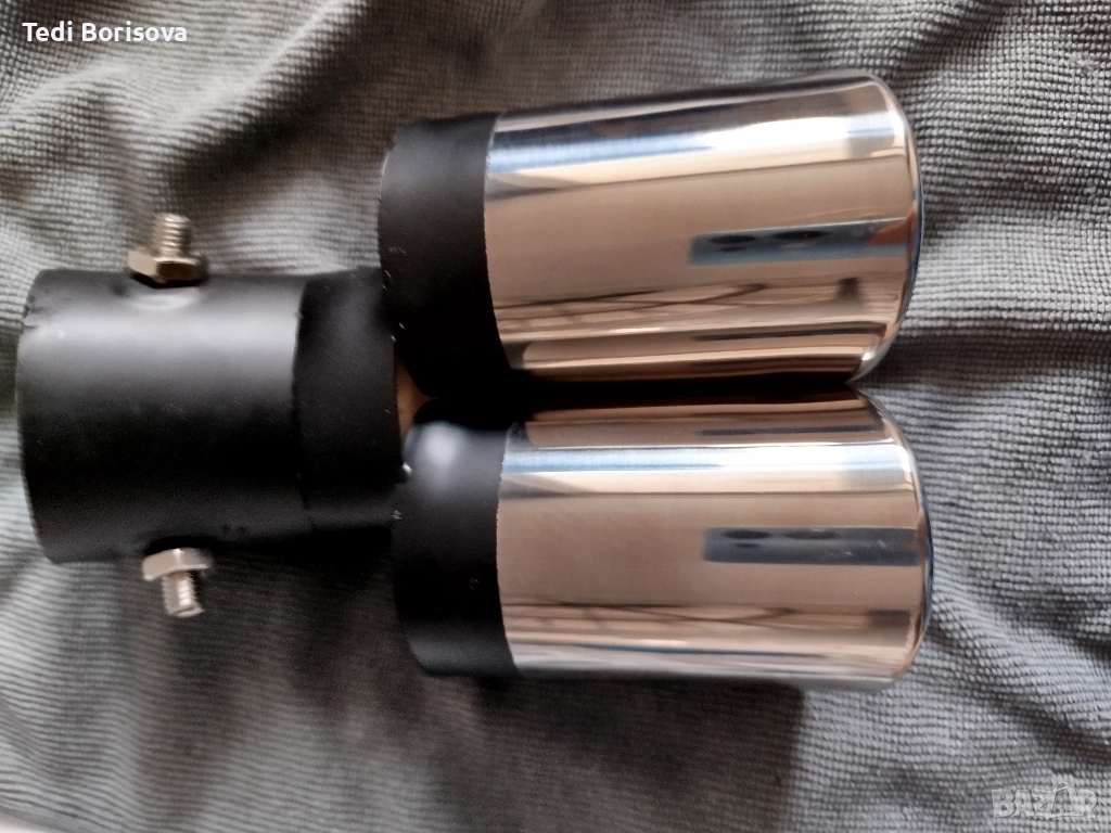 Накрайник за ауспух-двуцевка , снимка 1