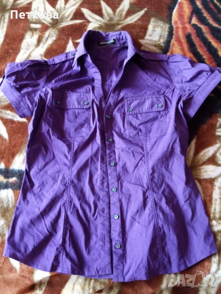 Дамска блуза с къс ръкав, снимка 1