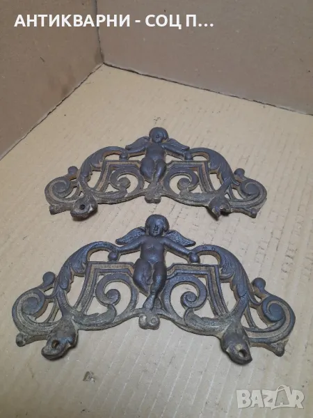 Стари Метални Орнаменти Ангелчета., снимка 1