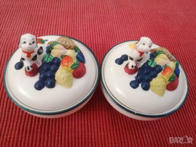 Стари порцеланови захарници. , снимка 1
