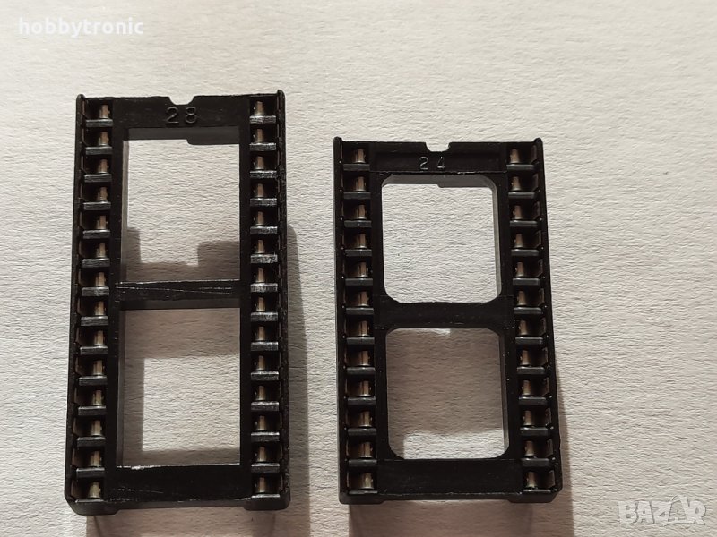 Цокли за интегрални схеми LC24, LC28, снимка 1