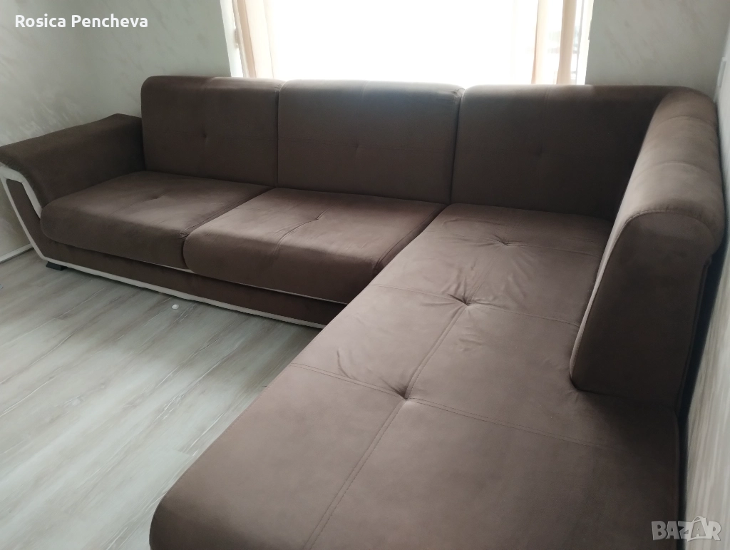 Голям ъглов диван, снимка 1