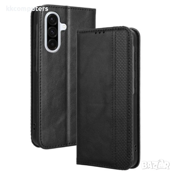 Samsung Galaxy A36 5G / A56 5G Retro Texture Wallet Калъф и Протектор, снимка 1