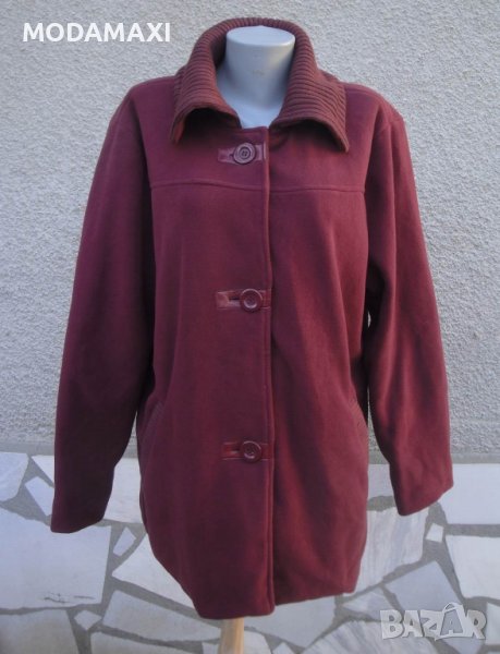 3XL Ново палто във винен цвят, снимка 1