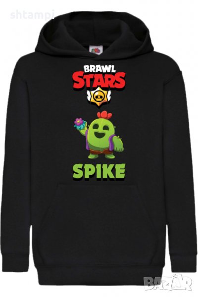 Детски Суитчър/Суитшърт Spike 1,Brawl Stars,Игра,Подарък,Изненада,Забавление,Рожден Ден, снимка 1