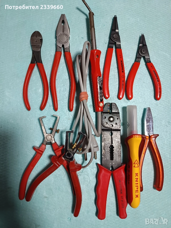Knipex,Weller лот инструменти, снимка 1