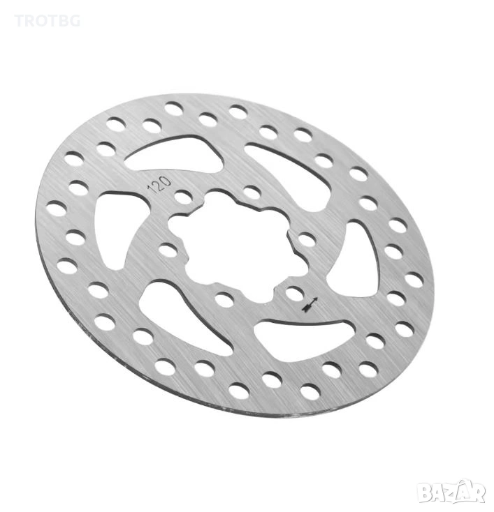 120mm спирачен диск със 6 болта за Segway ZT3 Pro, снимка 1