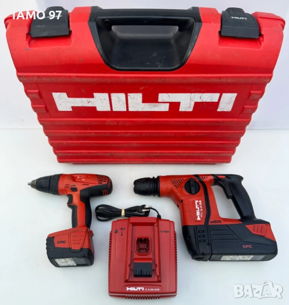 Hilti TE 6-A36 Акумулаторен перфоратор и Hilti SF 144-A винтоверт, снимка 1