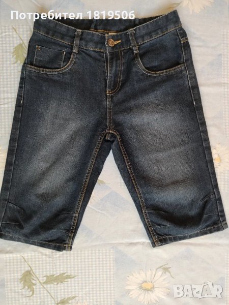 детски къси дънки за момче 146-152 см, снимка 1