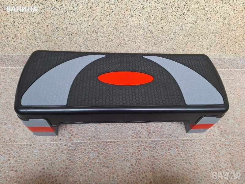 Фитнес степер за аеробика AMILA , регулируем на 3 нива, натоварване 350 кг,, снимка 1