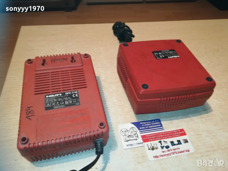 hilti profi charger 2101210924, снимка 1