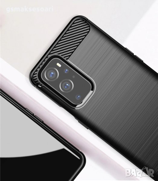 OnePlus Nord 2 5G - Удароустойчив Кейс / Гръб CARBON, снимка 1