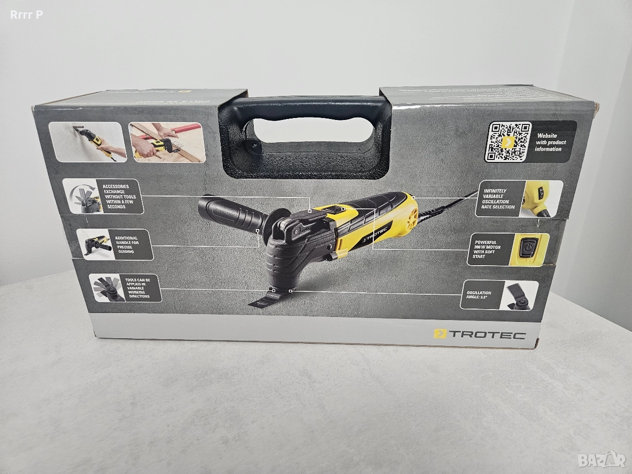 НОВ с ГАРАНЦИЯ Мултифункционален инструмент TROTEC PMTS 10-230V, 300W, снимка 1