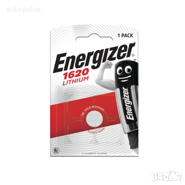 Батерия Energizer Lithium CR1620 1 бр., снимка 1