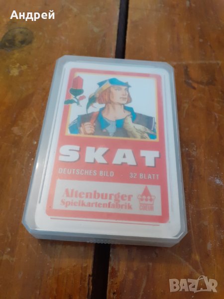 Стари карти Skat, снимка 1
