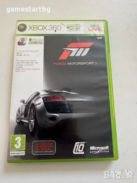 Forza Motorsport 3 за Xbox 360, снимка 1