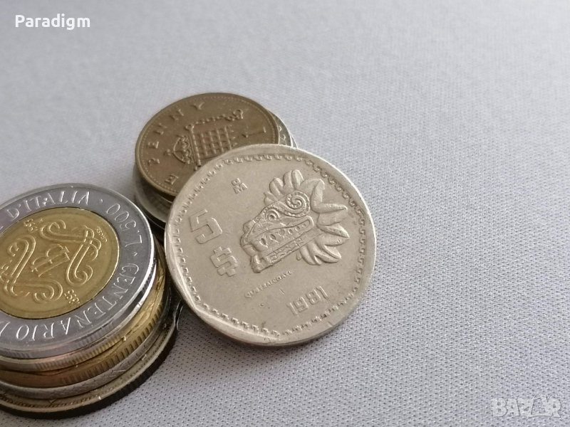 Монета - Мексико - 5 песо | 1981г., снимка 1