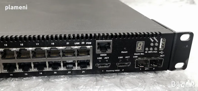 PoE, 2 х 10GbE + 24 x 1GbE суич, DELL 5524P, снимка 1