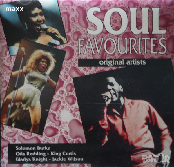 диск CD  Various – Soul Favourites, 1992, снимка 1