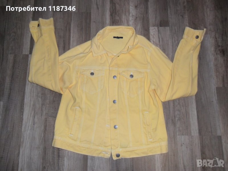 жълто дънково яке, снимка 1