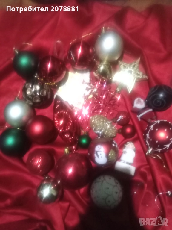 Играчки за елха и гирлянди , снимка 1