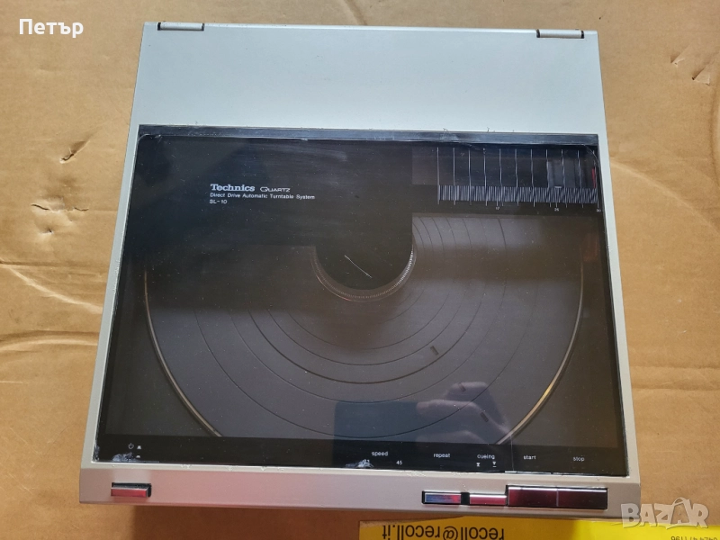 Technics SL-10 грамофон+доза Technics , снимка 1