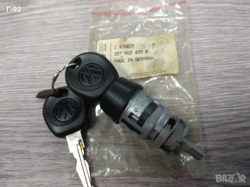 357905855B**NEU*Audi VW Заключващ патрон + контактен ключ 02.88-01.04, снимка 1