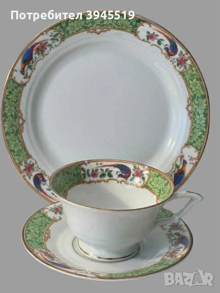 Троен сет порцелан, снимка 1