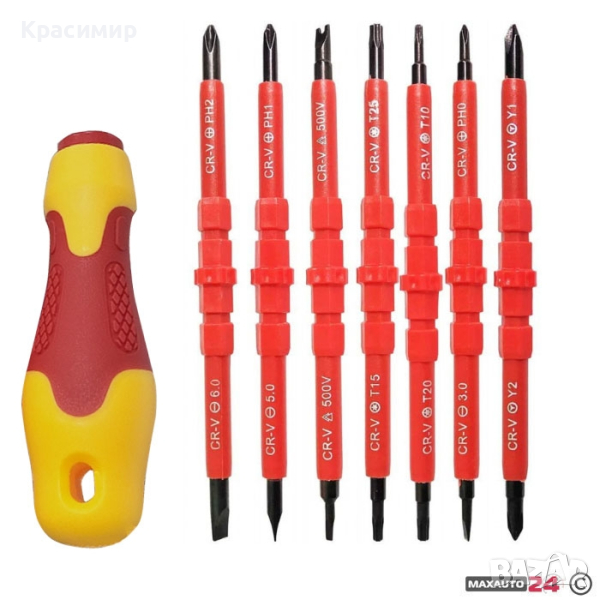 Отвертки- 8 БР/К-Т, снимка 1