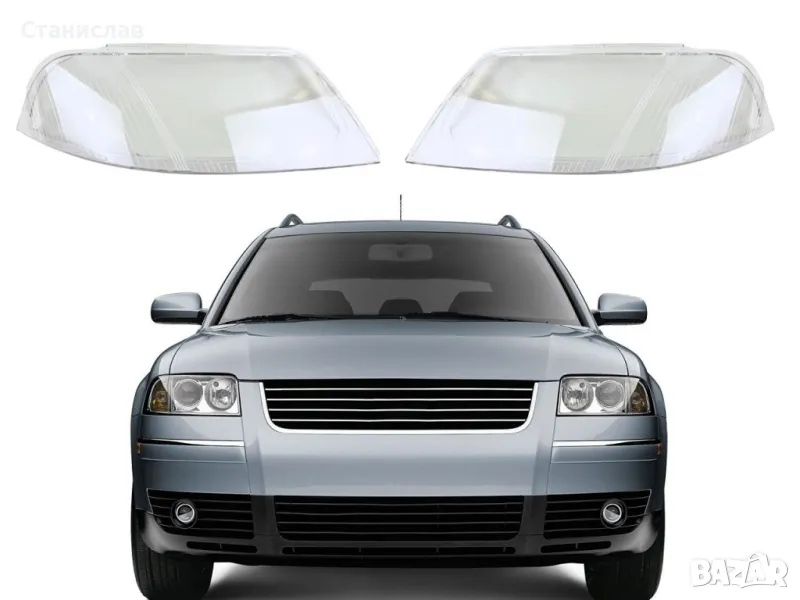 Стъкла (капаци) за фарове на VW Passat B5.5, снимка 1