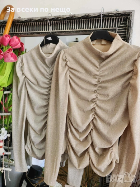 Дамска Блуза С Дълъг Ръкав - 2 Налични Цвята Код I_115, снимка 1