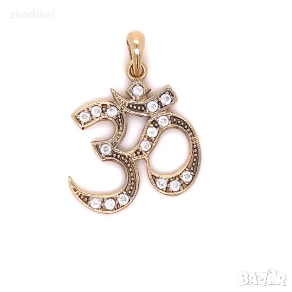 Златен медальон 3,12гр. 14кр. проба:585 модел:31189-5, снимка 1