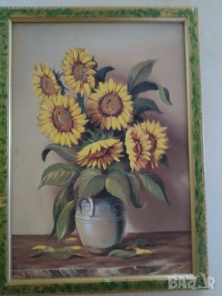 картина-цветя, снимка 1