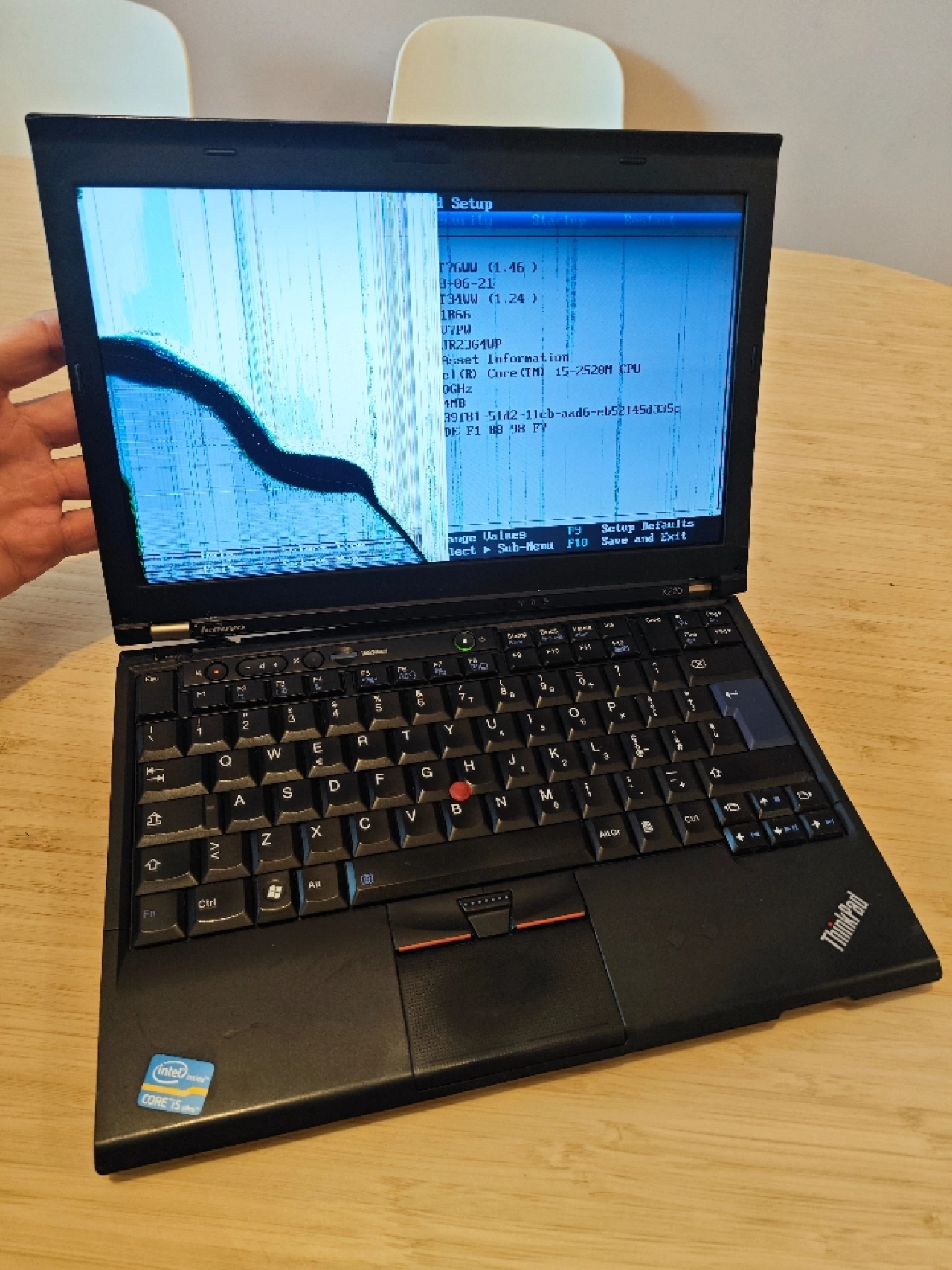 лаптопLenovoThinkPadX220