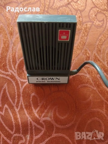 стар японски микрофон CROWN, снимка 2 - Микрофони - 54187086