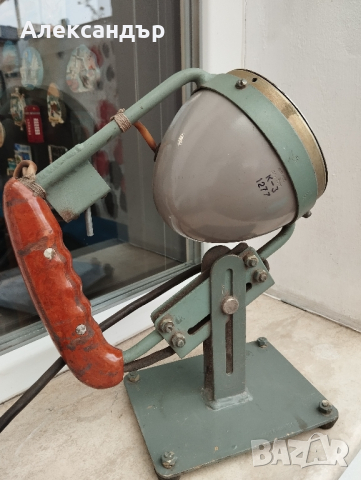 Руска военна лампа, снимка 3 - Антикварни и старинни предмети - 44620774