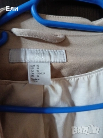 Рокля и сако в бежово, снимка 8 - Сака - 53057057