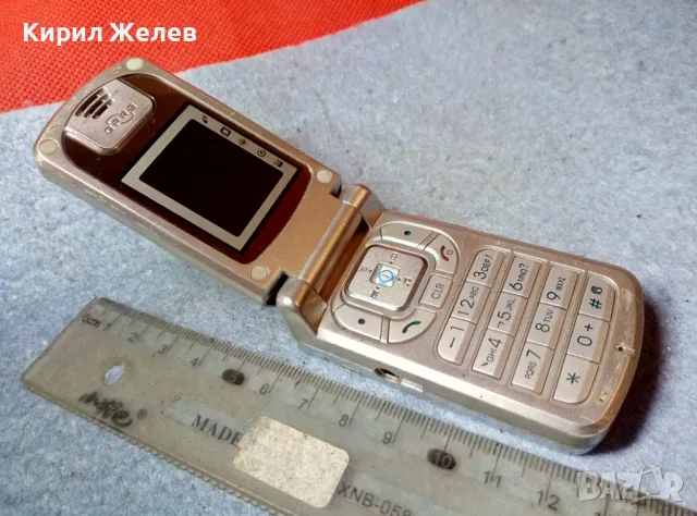 GPRS Mobile Shot 3D 64poly D-300 MADE in KOREA Стар КОЛЕКЦИОНЕРСКИ МОБИЛЕН ТЕЛЕФОН GSM АПАРАТ 47654, снимка 3 - Други - 47615774