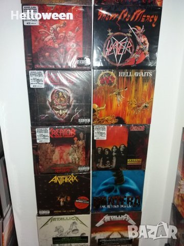 Оригинални Metallica,Slayer,Sepultura,Iron Maiden, снимка 18 - CD дискове - 40659770