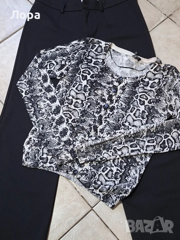 Дамски сет панталон и жилетка 