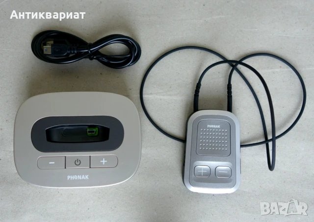 Стриймър за слухови апарати Phonak: Phonak TVLink II + Phonak ComPilot