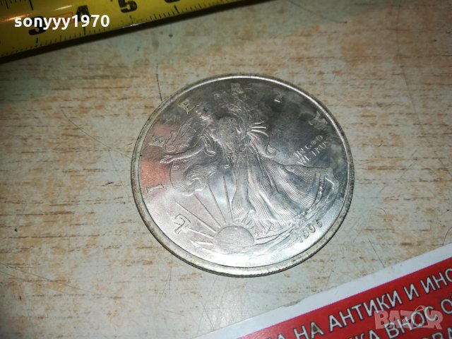 1906 ДОЛАР 0503211958, снимка 2 - Колекции - 32054663