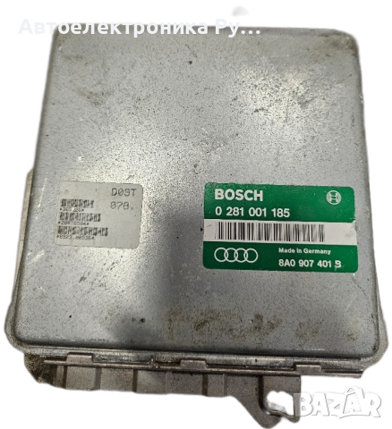 компютър AUDI 80 1.9 TDI BOSCH, 0 281 001 185, 0281001185, 8A0 907 401B, 8A0907401B