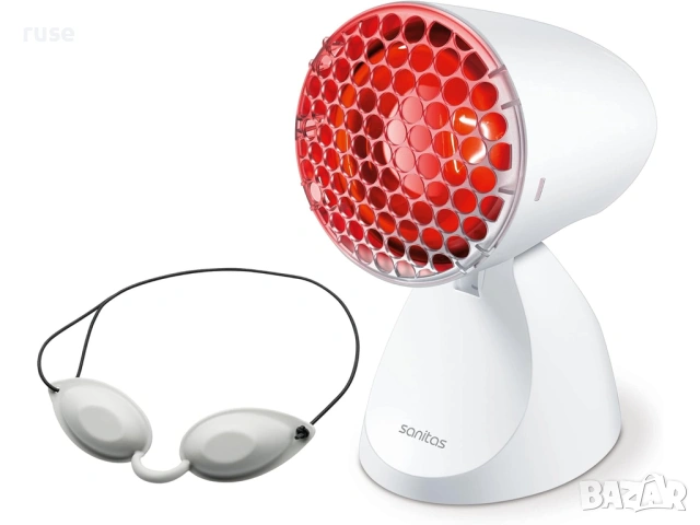 НОВА! Инфрачервена лампа Sanitas SIL06 с решетка и очила