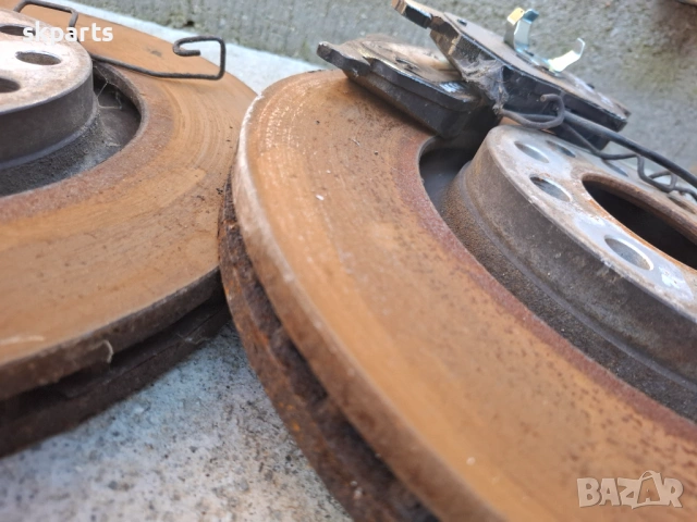 Дискове с накладки предни за Audi A6 Allroad C5/ Audi A6 C5 2.5 TDI, снимка 3 - Части - 54144316