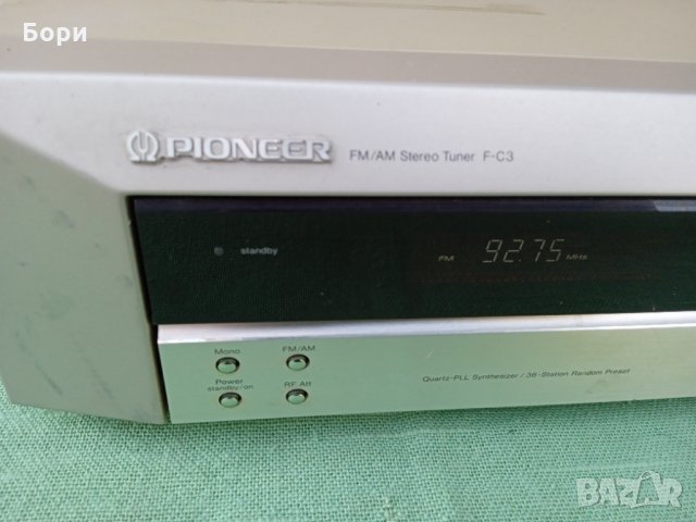 PIONEER  F-C3 FM-AM Stereo Tuner, снимка 2 - Радиокасетофони, транзистори - 35191470