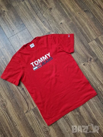 Страхотна мъжка тениска TOMMY HILFIGER размер XS , снимка 2 - Тениски - 50693199