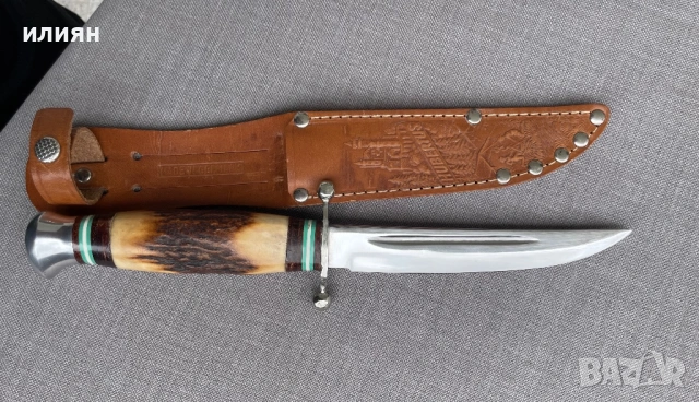 Нож solingen. Свети Хуберт. , снимка 8 - Ножове - 54311319