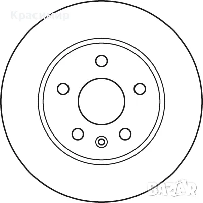 Спирачен диск ПРЕДЕН , снимка 4 - Части - 49659953
